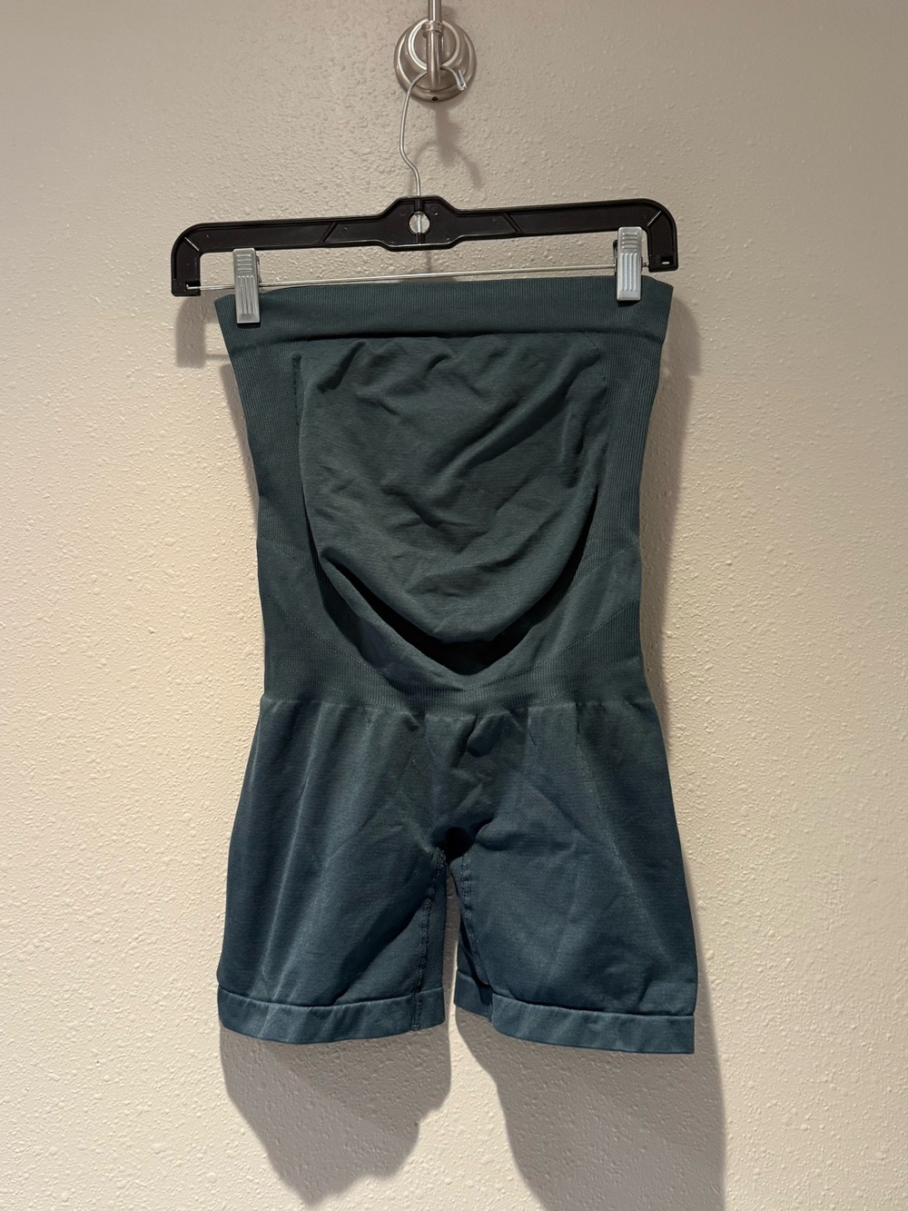 Maternity Blanqi Strapless Seamless Romper Shapewear Dark Teal Size Small